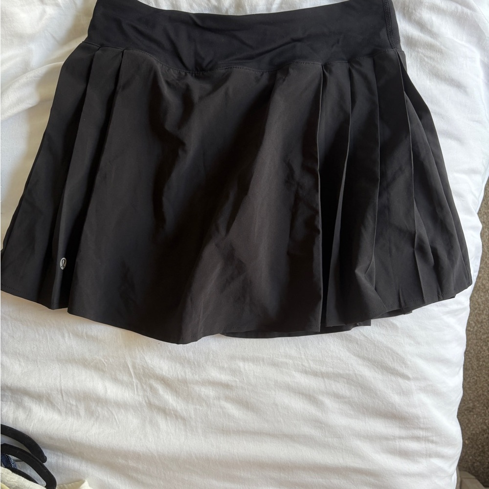 lululemon athletica Black Mini Skirt